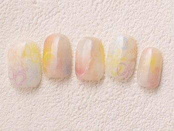 アイネイルズ 渋谷店(I nails)/カラフルリボン