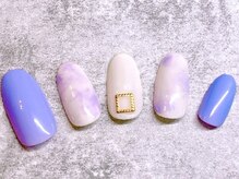 ファボ ネイル(FAV NAIL)/選べるデザイン★SILVER¥6,500