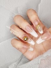 ネイルアンドリラクゼーション マーブル(MARBLE)/持ち込みネイル￥7,700