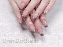 エブリデイビューティ 池袋店(EveryDay Beauty)/ラメフレンチネイル