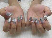 ロエン 北岡崎(ROEN)/ドット×水色×羽