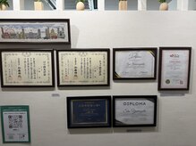 リセット鍼灸院(Risetto鍼灸院)の雰囲気（多くの資格取得[元町/三宮/鍼灸院/整体/姿勢改善]）