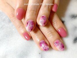 贅沢アートの褒められネイル15