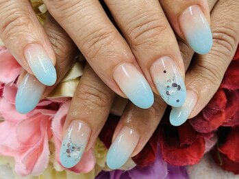 ダブルネイル(Double Nail)/【ほり】シンプルグラデーション