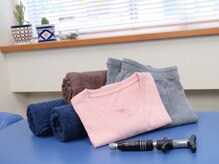 小池整体院/着替えも用意してあります。