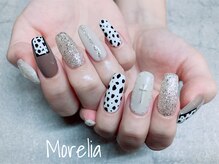 モレリア(morelia)/アニマル柄　90分１０本アート