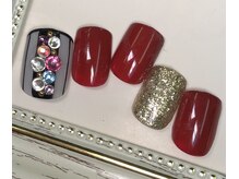 ネイルサロン ネイルクク(Nail KUKU)/ストーンもりもり！