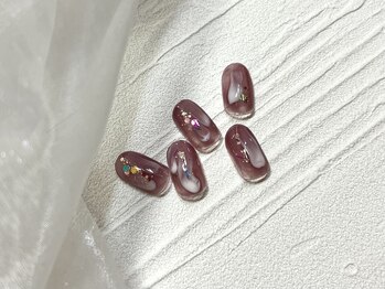 ネオリーブドレスネイルアンドアイラッシュ(Neolive dress nail&eyelash)/*クリアニュアンス*¥5500