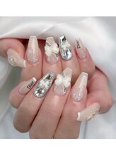 ティーアンドビー ネイルスタジオ(T&B NAIL STUDIO)/トレンドワンホンちゅるんネイル