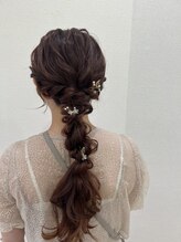 アトリエはるか アミュプラザ鹿児島店/ヘアセット¥3520（税込）