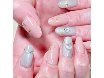 はあとねいる 宇都宮御幸ヶ原店/【青柳限定】オフィスネイル