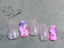 サンリッチ 恵比寿(Sunrich)/大人ニュアンスネイル