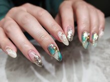 ネイルプラスユウ(NAIL+U)の雰囲気（夏に向けてキラキラデザイン！トレンドネイルもご相談下さい♪♪）