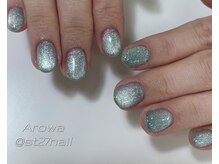 アロワ(Arowa)/キラキラマグネットネイル