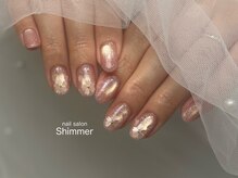 シマー(Shimmer)/桜ネイル