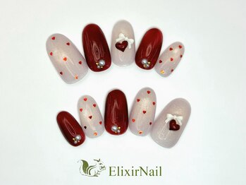 エリクサーネイル 新宿3丁目(Elixir Nail)/定額a シンプル/クーポン使用