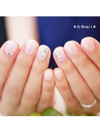 ホワイトパールグラデーション