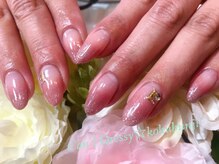 キャンアイドレッシー 国分寺店(Can I Dressy)/カラーグラデ＋ラメちらし