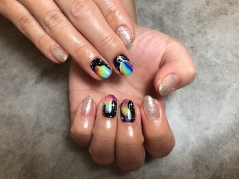 イデアル(ideal)/ジェルデザインフリー5本アート