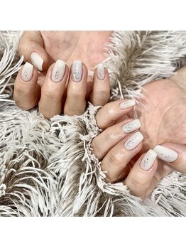 トランスモード ネイル/#97　ホワイト×ラメ￥7700