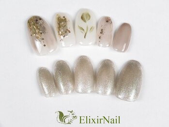 エリクサーネイル 五反田(Elixir Nail)/定額b カジュアル/クーポン使用