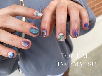 トップネイル ハママツ(TOP NAIL HAMAMATHU)の写真/持ち込み画像◎ニュアンス系~かわいい系まで何でもお任せOK♪ハイクオリティなデザイン力で理想の指先に☆