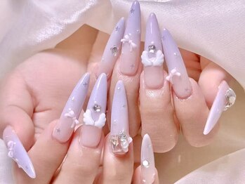 エムズ ネイルサロン(M2)/パープルウィッシュコワネイル