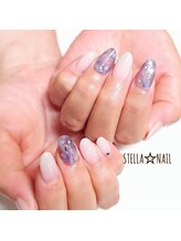 ステラネイル(STELLA☆NAIL)/ほんのり七夕ネイル