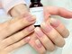 リノ ネイル(Rino nail)の写真/<2種類から選べるベース>お客様のお悩みに合わせたベースを選定。仕上がり変わらず,健康に好みのネイルを◎