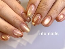 ウロネイルズ(ulo nails)/春色チェック定額ネイルデザイン