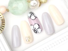 ネイルズガッシュ 蒲田西口店(NAILsGUSH)/＊スモーキーフラワー＊