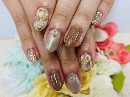 【田中】秋ネイル