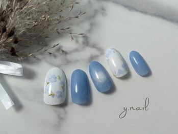 ワイネイル(Y.nail)/ネモフィラリースネイル