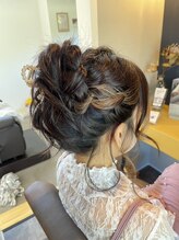 パインツリー(pine tree)/結婚式ヘアセット