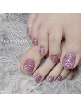 ネオ(NEO)/キラキラフットネイル