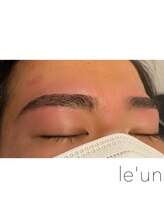 ルアン 表参道店/メンズ美眉毛スタイリング