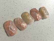 アイネイルズ 池袋店(I-nails)/うるうるミラーニュアンス