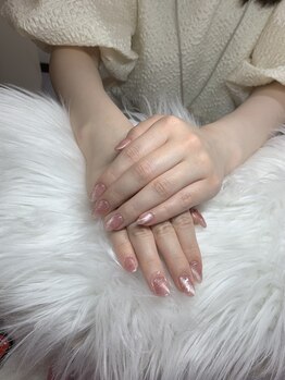 ヘブン ネイル 鶯谷(HEAVEN Nail)/ピンクラメ