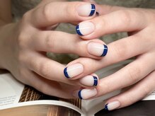 アース コアフュールボーテ 笛吹店(EARTH coiffure beaute)/フレンチネイル　7500円
