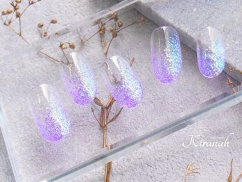 キラナ 恵比寿(Kiranah)/シンプルラメグラデーション♪