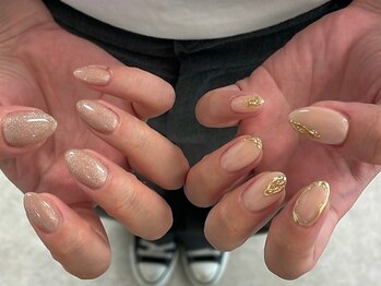 ノエンカ 茅ヶ崎(Noenca)の写真/【オフィスネイル/ナチュラルネイルならNoenca】シンプルで控えめなのに上品なお手元を叶えます♪