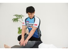 ストレッチヒーロー 倉吉店(STRETCH HERO)/前屈測定