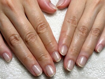 ホロムア 大岡山店(Holomua)/自爪育成ケア/クリア&ラメTOP