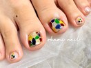 ステンドグラスネイル♪