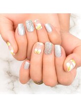 フラワーアート★垢抜けネイル