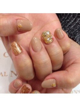 クリスタルネイル ボンベルタ橘店(CRYSTAL NAIL)/ワンカラーネイル