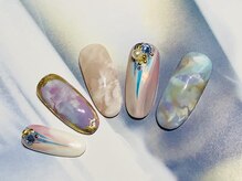 オズ ネイルアンドアイ(OZ NAIL&EYE)/MIXマーブルー