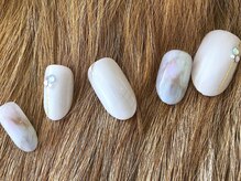 ネイルサロン プラティーン 国立(PLATINE)/冬ネイル　ニュアンス