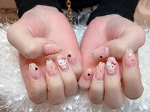 レアネイル 新宿(le'a nail)/キャラクターネイル
