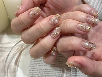 アイネイルズ 渋谷店(I nails)/【Sumika.t】キラキラネイル